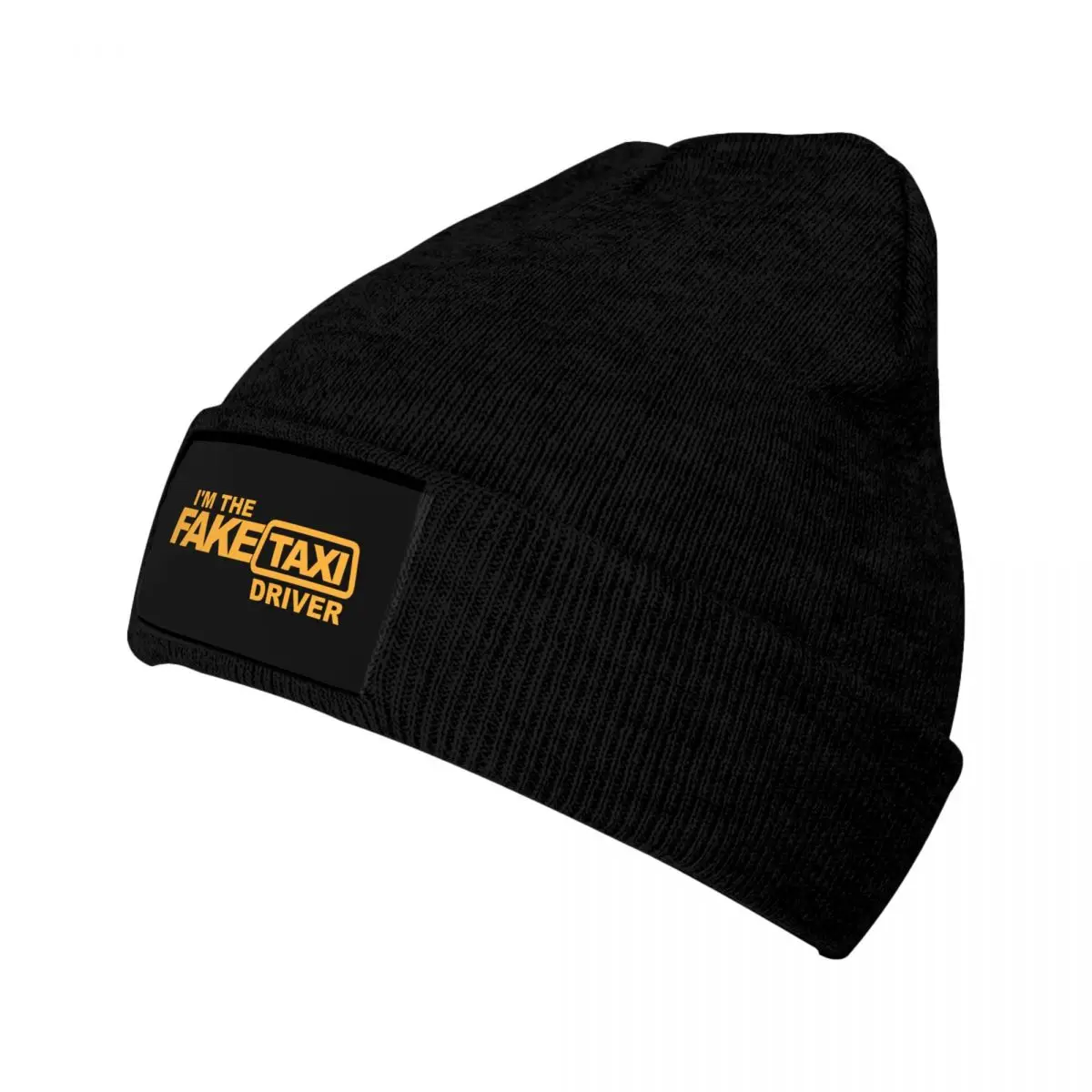 I'm The Fake Taxi Driver Hat Autumn Winter Skullies Beanies Street Cap Unisex Bonnet