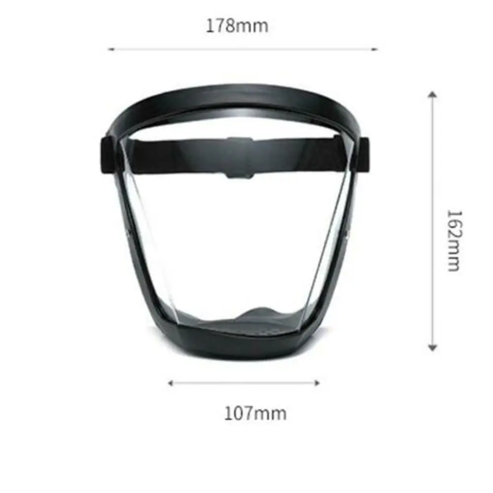 Transparent Goggles Cycling Full Face Mask Safety Mask Protective Head Cover Sports Accessories