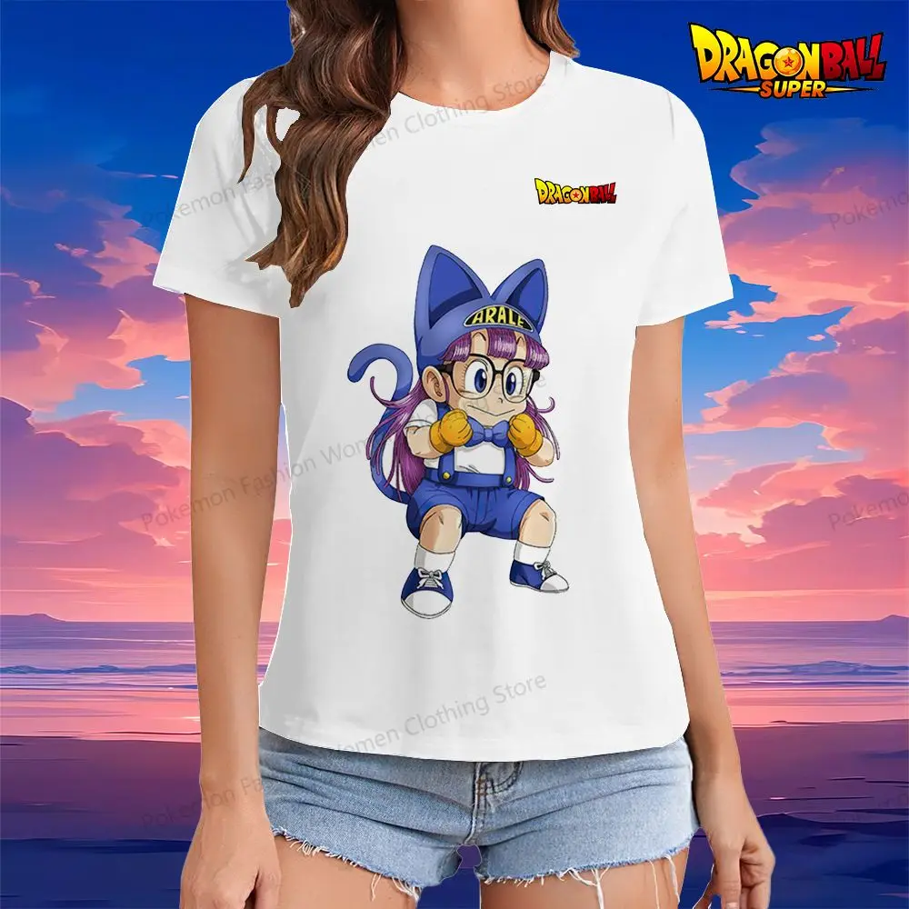 Kakarotto Women's T-Shirt Dragon Ball Short Sleeve Tee Kawaii Summer Woman Clothing Y2k XS-3XL Anime O Neck 2024 Tops T-shirts