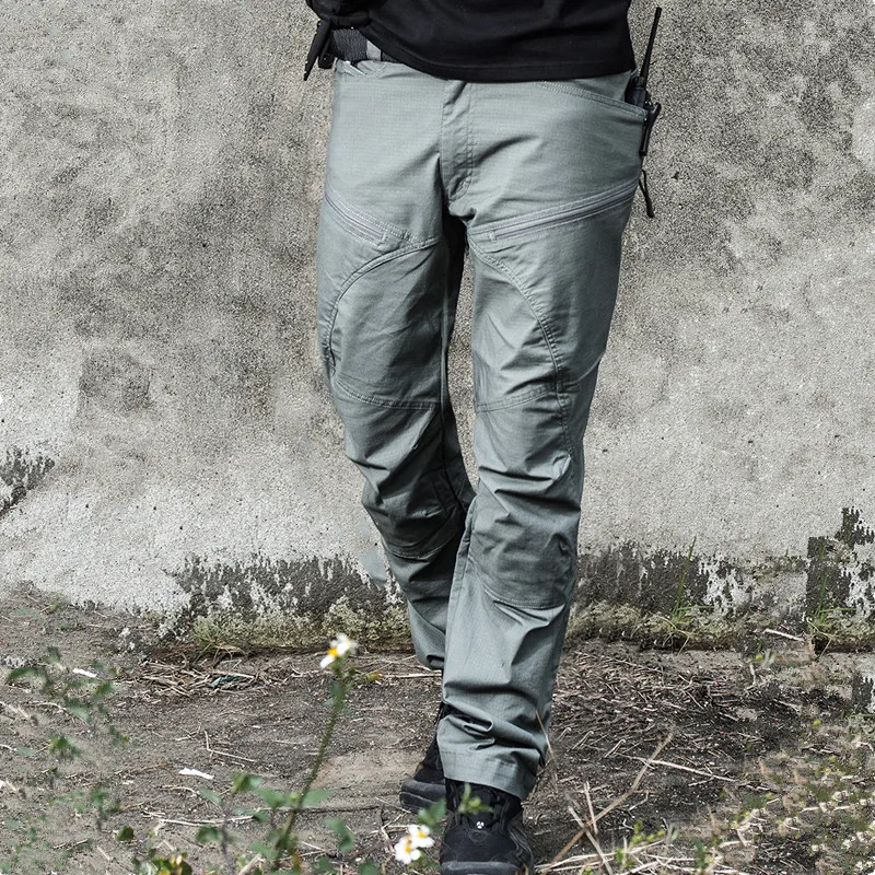 Pantalon militaire Dull imperméable pour homme, SWAT, Special Army, Skip Cargo, Multi Pocket, Rip-stop, Cotton Long fjl, Winter