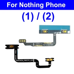 Power Volume Flex For Nothing Phone One 1 2 A063 A065 Side On OFF Power Volume Up Down Keys Flex Cable Repalcement