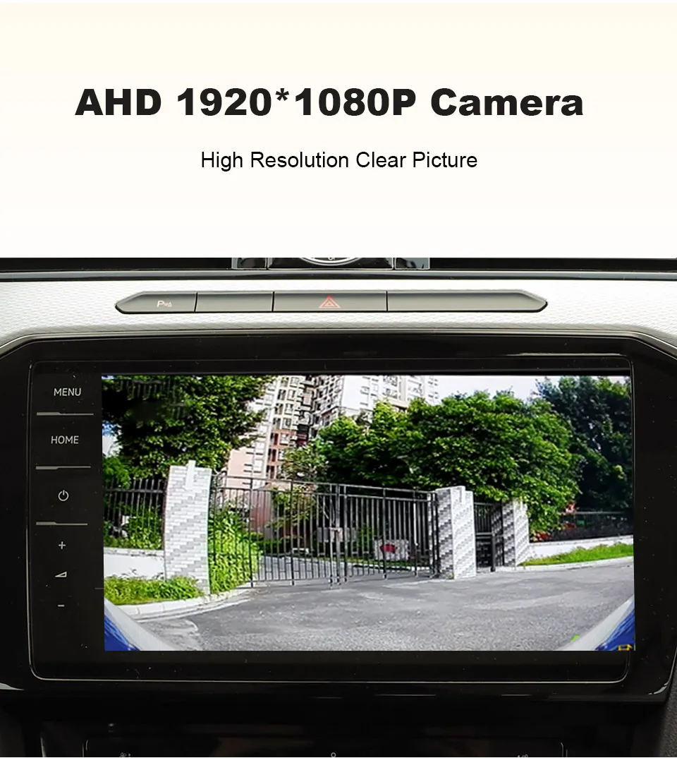 AHD 1080P 180 ° Auto-Rückfahrkamera für BMW F30 F10 F11 X3 F25 F31 F46 X1 F48 F22 3er-Serie 5er-Serie Fahrzeug Nachtsicht – Detail 11