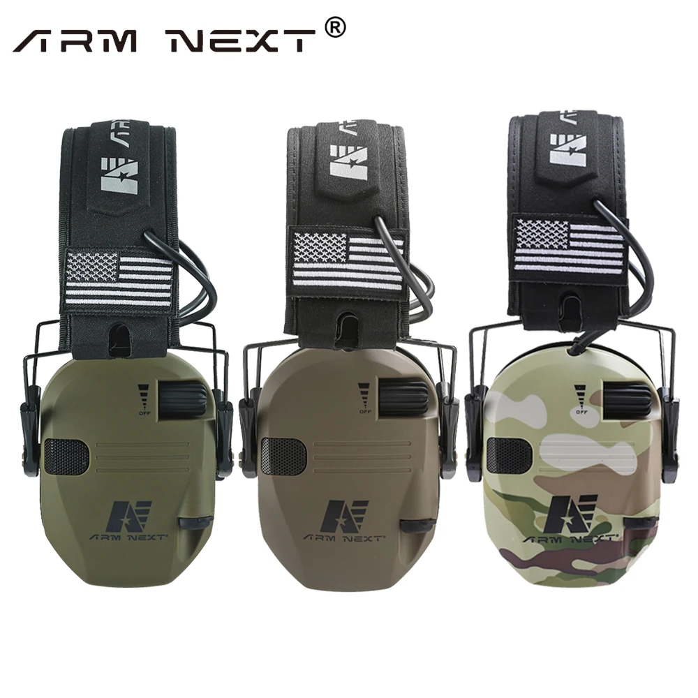 

Shooting Active Earmuff Headphones for Airsoft Electronic Hearing Protection Ear Protect Noise Reduction Hunting Earmuff