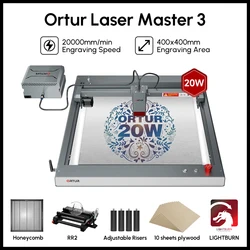 Ortur 20W OLM3 CNC Laser Engraver WIFI APP Offline Control 30000MM/Min Laser Engraving Cutting Machine For Wood Acrylic Metal