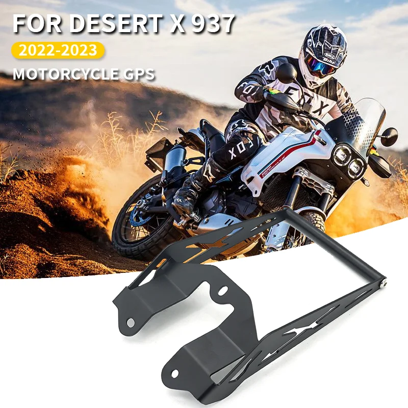 For Ducati Desert X DesertX 937 2022 2023 Motorcycle USB Wireless Charger GPS Phone Holder 12MM 22MM Navigation Bracket Mount