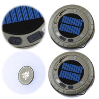 Solar Powered Decorative LED Lights USB Charging Outdoor Hanging Lights 2000mAh Portable Camping Lamp for Home Party Decor