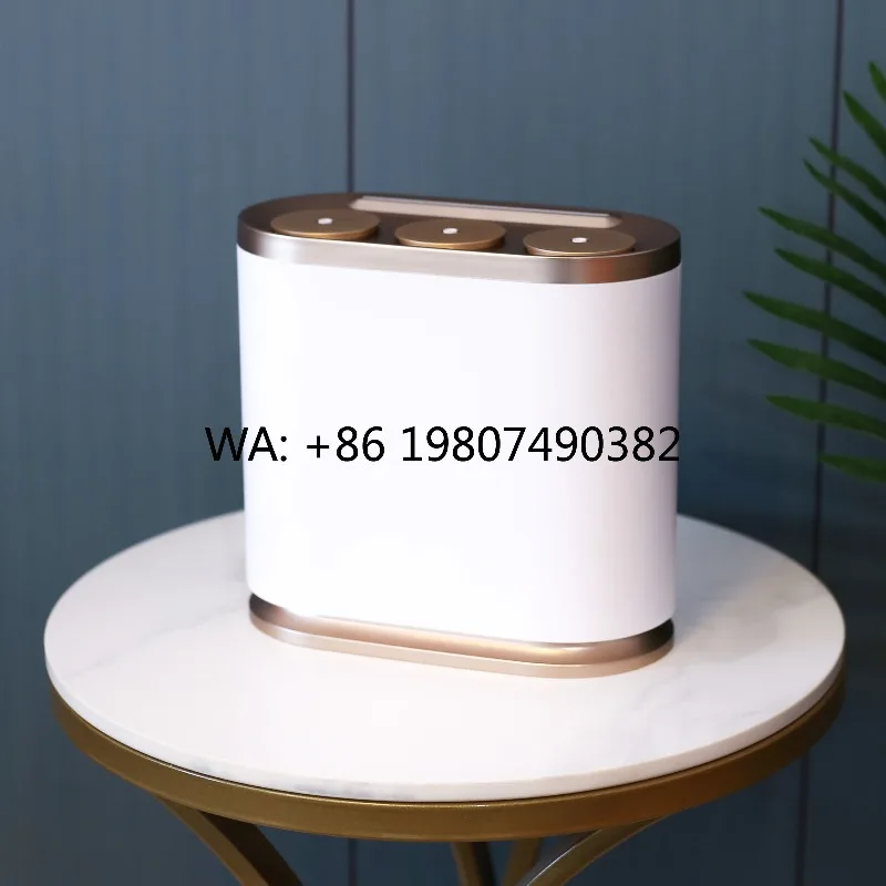 Luxury Commercial Cold Air Diffuser Smart Electric Essential Oil Diffuser Plug In Multi Bottle Aromatherapy Device
