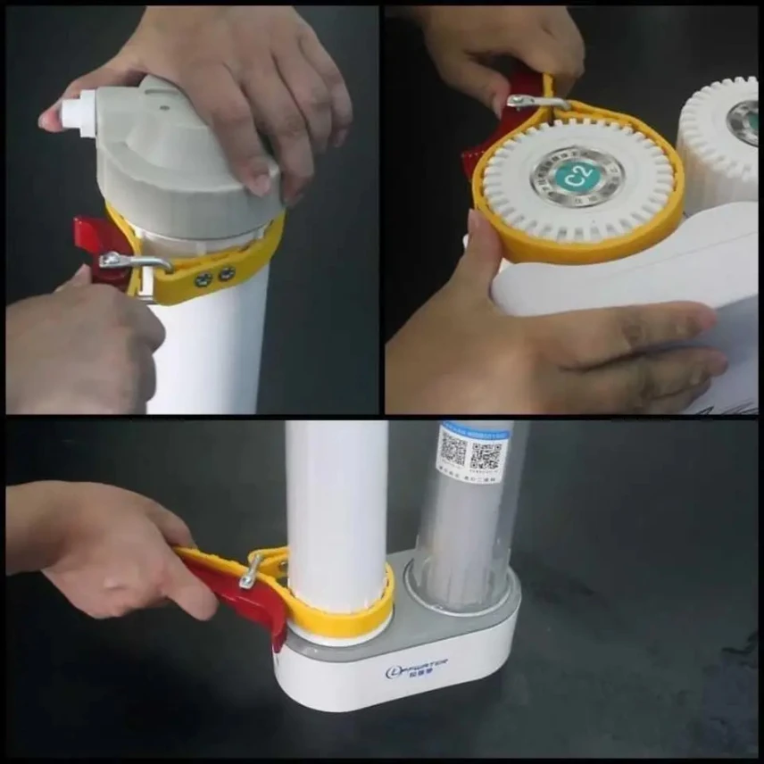 Clé à sangle réglable, extracteur de filtre à huile, outil de retrait, verrouillage, clé réglable, démontage, outil d'ouverture de sangle