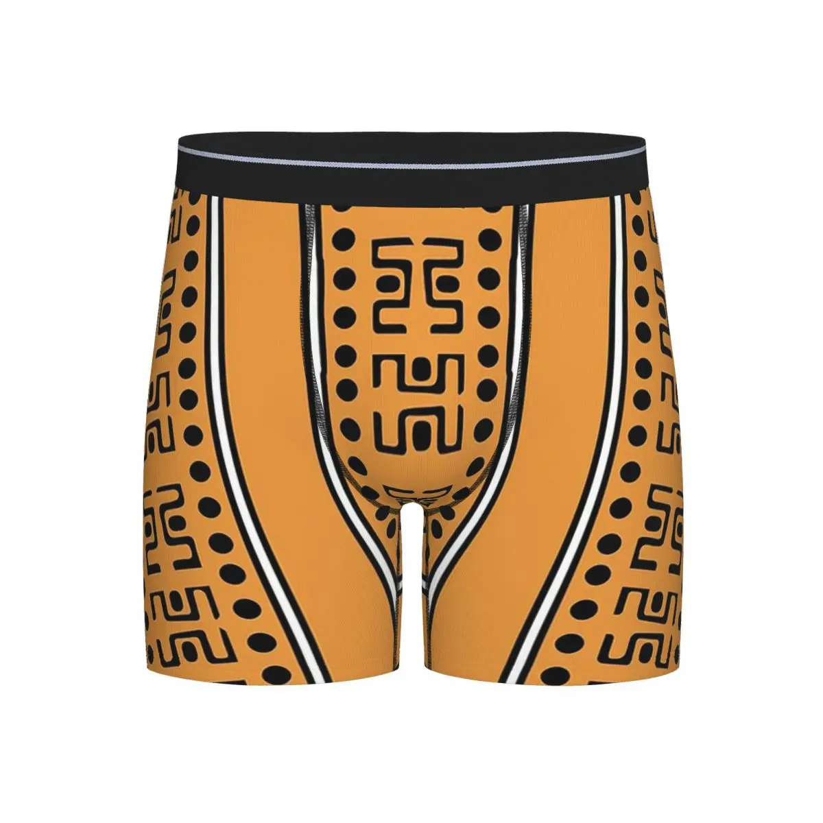 

Long Boxer Underpants Shorts African Bogolan Panties Men's Ventilate Underwear for Homme Man Boyfriend Gift