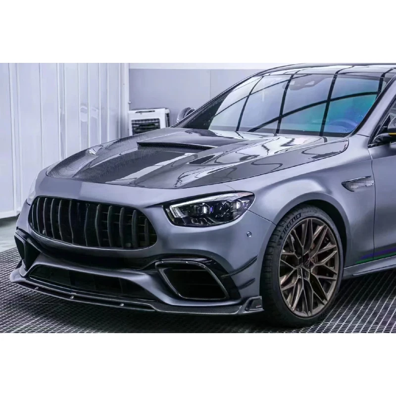 Hot selling Carbon Fiber E Class W213 E63 Good Quality Engine Bonnet Hood for Classic Auto Part