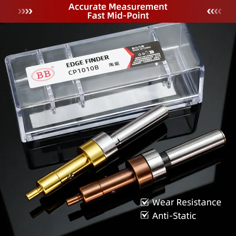 Imagem -04 - Cnc Mechanical Edge Finder Ferramenta de Medição Manual Corte de Perfuração Teste Coordenada mm 10 mm Origem bb