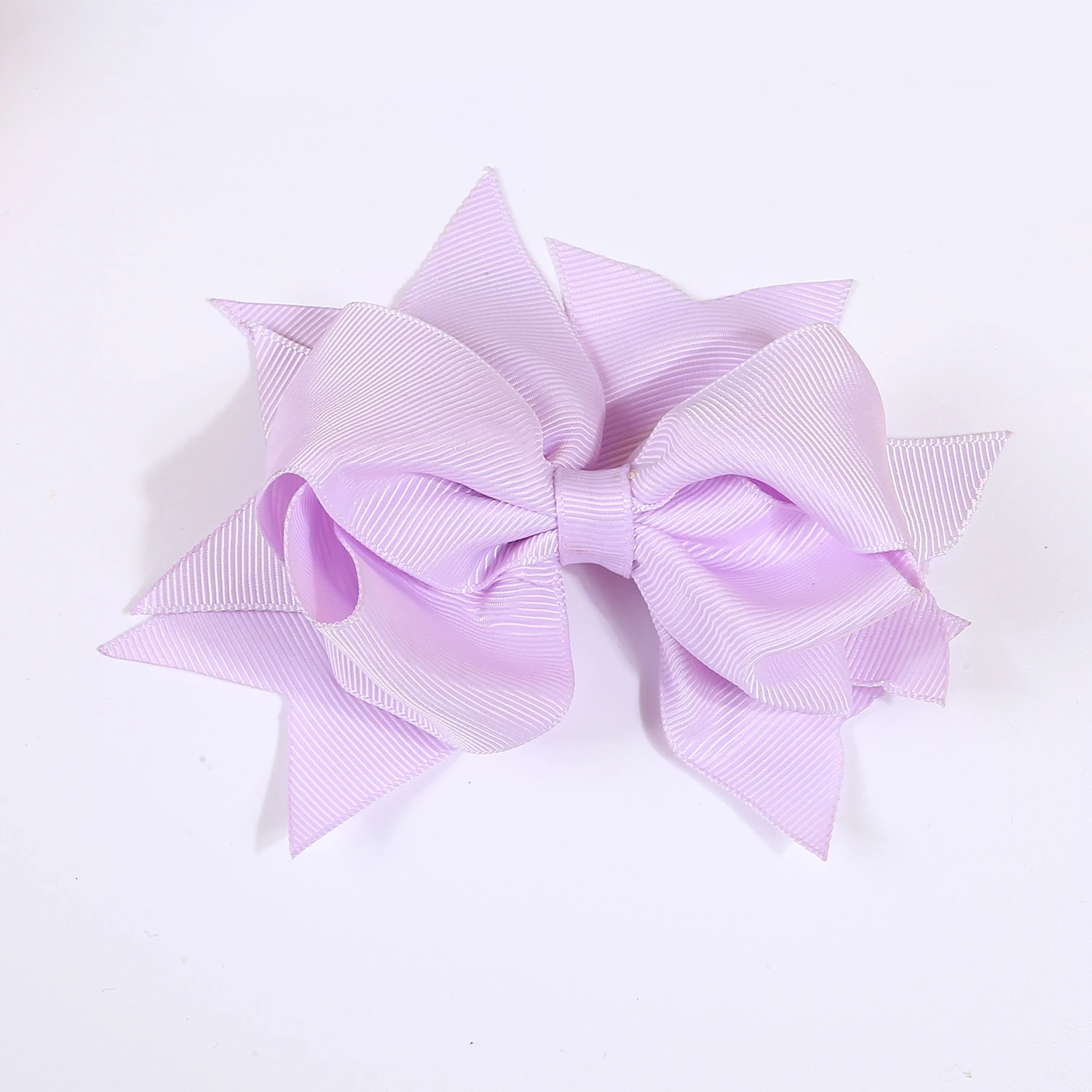 10 قطعة ألوان عشوائية ذيل السمكة الساتان ثلاثي الأبعاد متعدد الطبقات القوس DIY بها بنفسك الملابس الحرف اليدوية إكسسوارات الشعر مواد الديكور