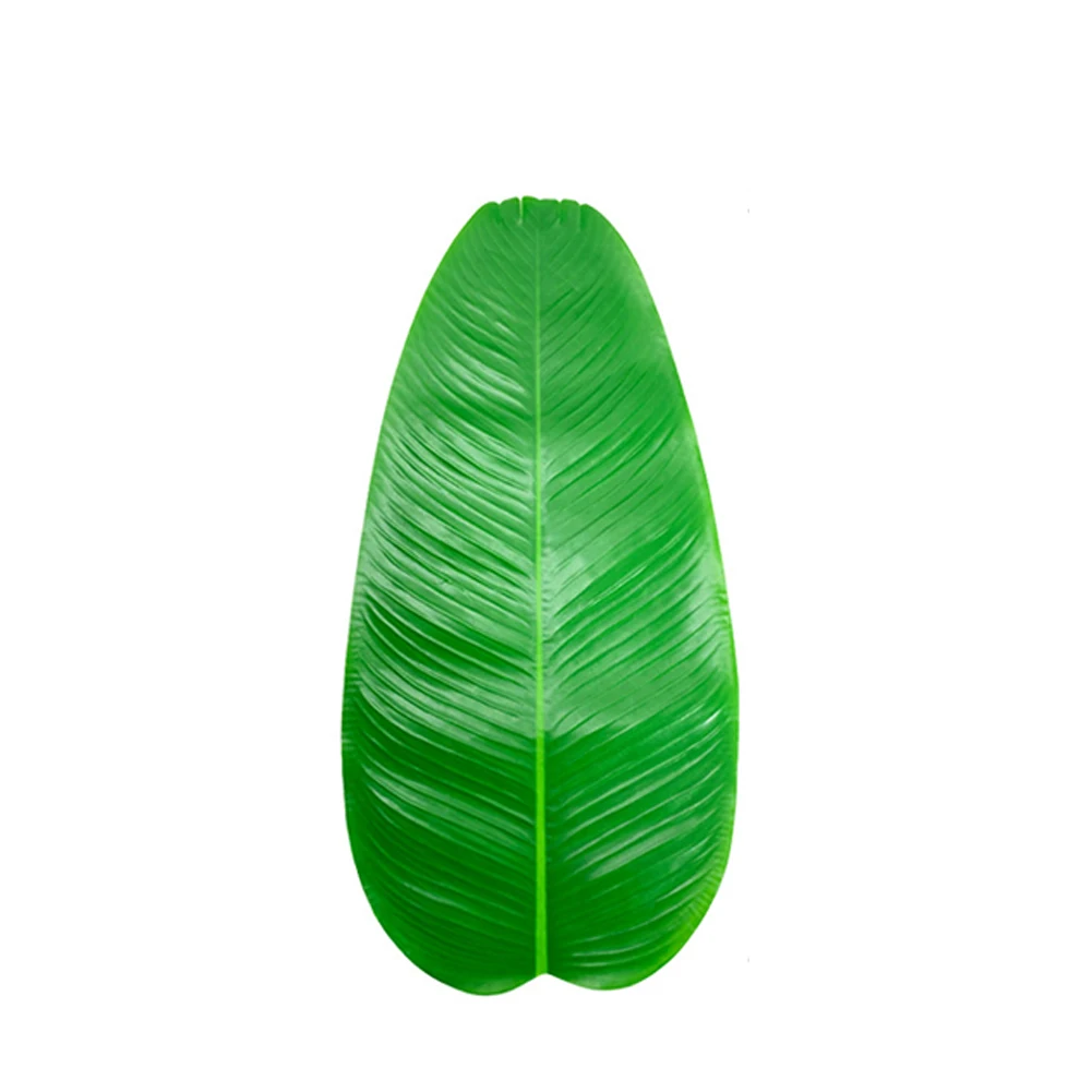 Simulated Banana Leaf Fruit Shop Decoration Dining Table Mat With Fake Leaves -1 piece