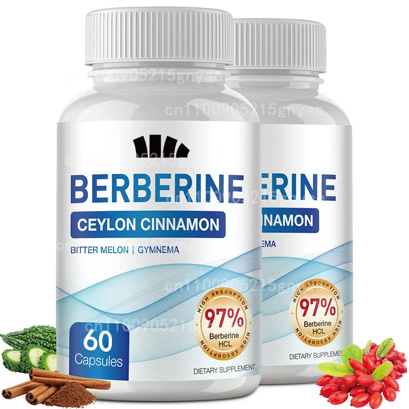 

Berberine MetX Extra Strength -60 капсул - Общее метаболическое здоровье - без ГМО, веганский