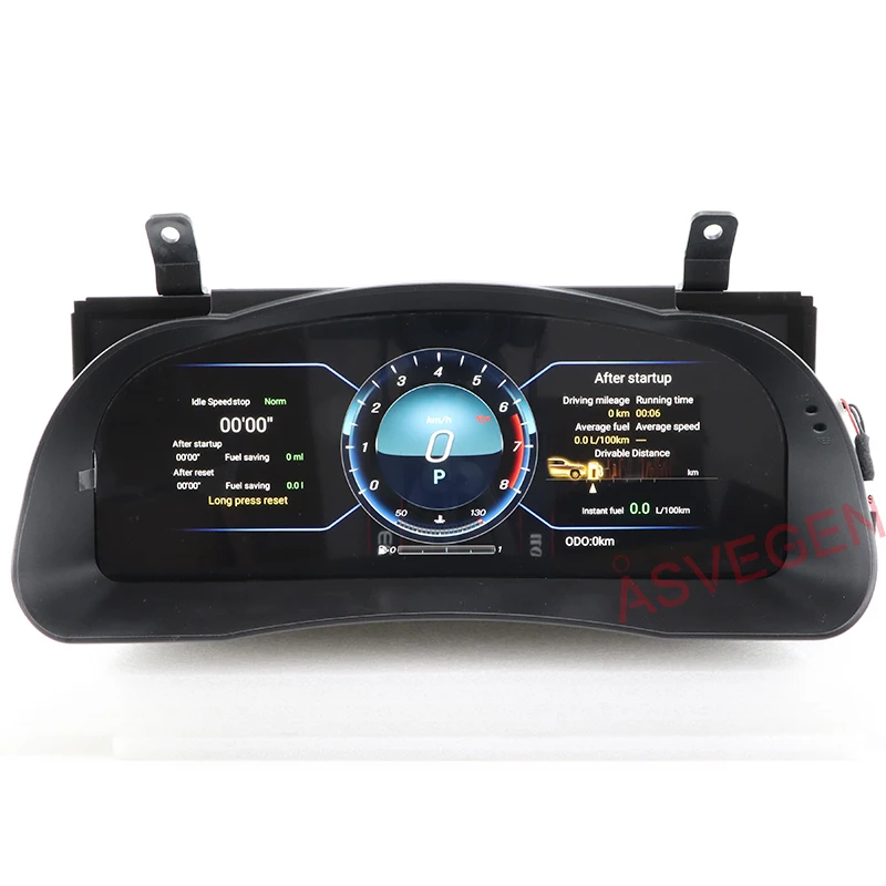 

12.3 inch Car digital dashboard Tech Digital Instrument intelligent digital dashboard for Toyota Highlander 2015-2017