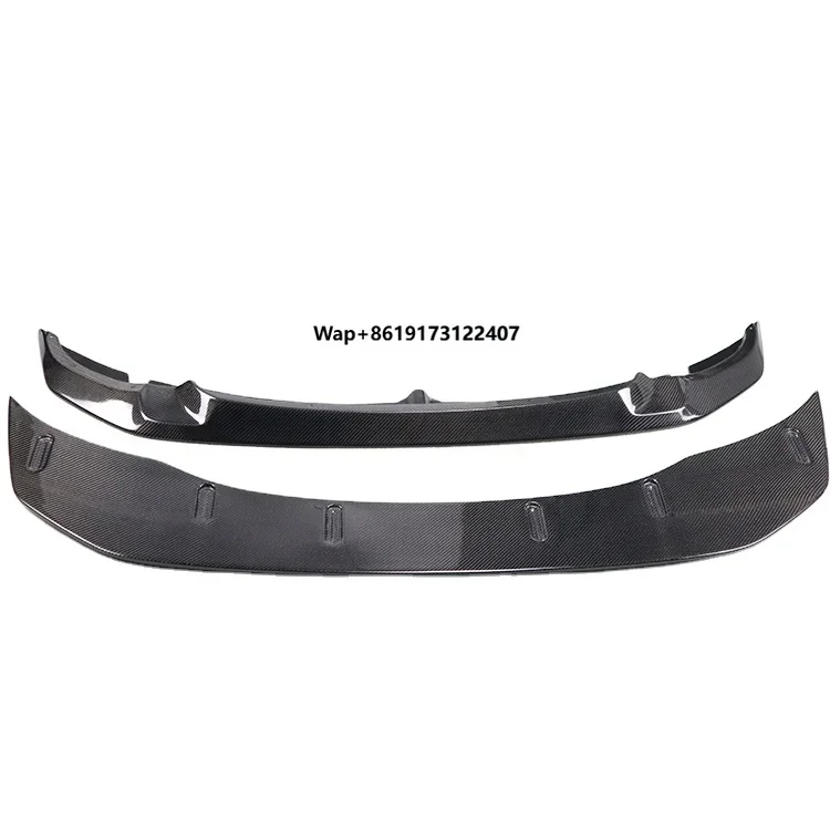 

GTS Type 2PCS Carbon Front Bumper Lip for F80 F82 F83 M3 M4 2014-2019 Car Accessories