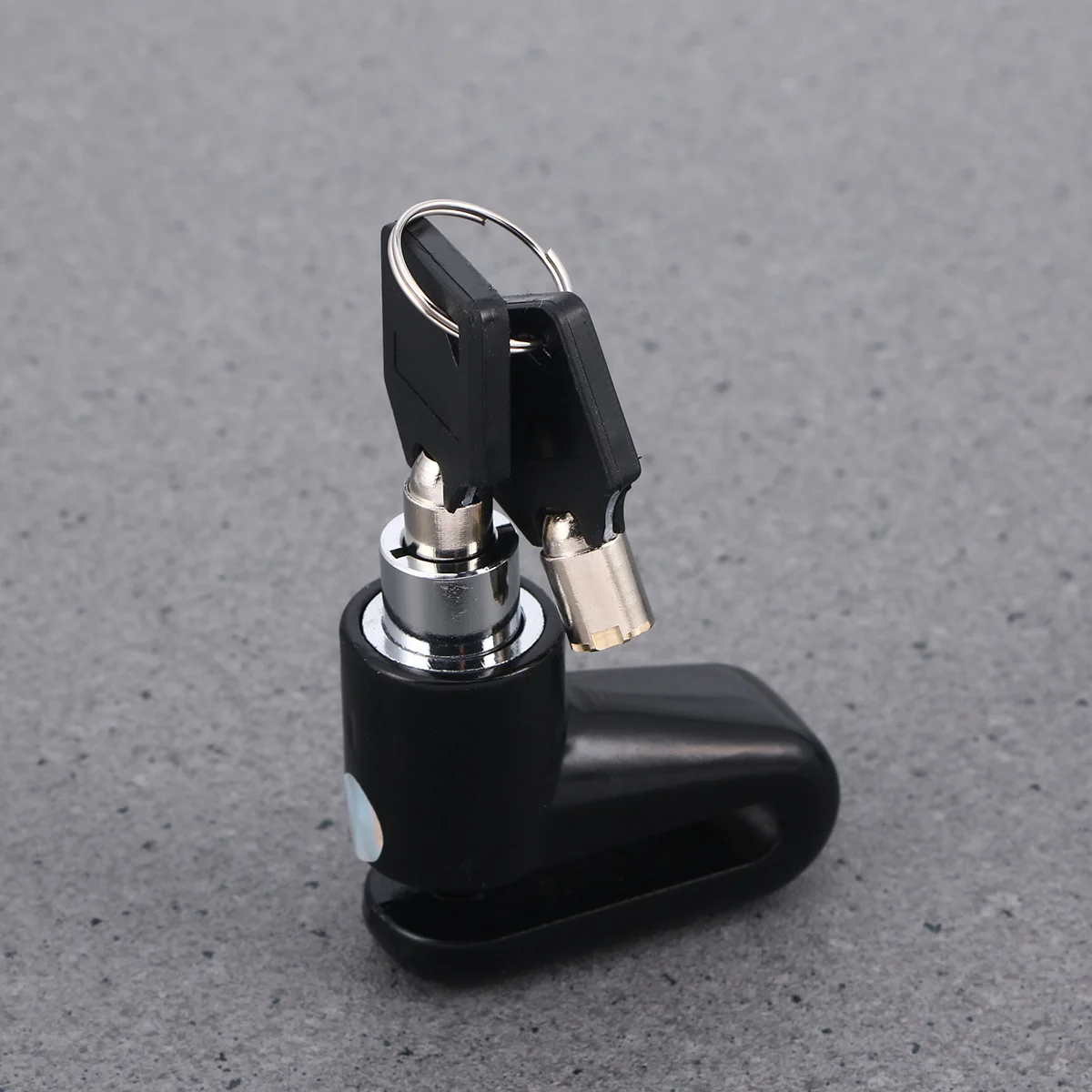 

Durable Metal Anti Theft Disc Brake Lock for Motorcycle Scooter Simple Operation Universal Security Black Motorcycle Lock