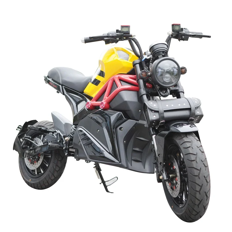 Dxy2000W Little Monster Electric Motorcycle Electric Bike 12 Inch Vacuum Tires Adult Motorcycle