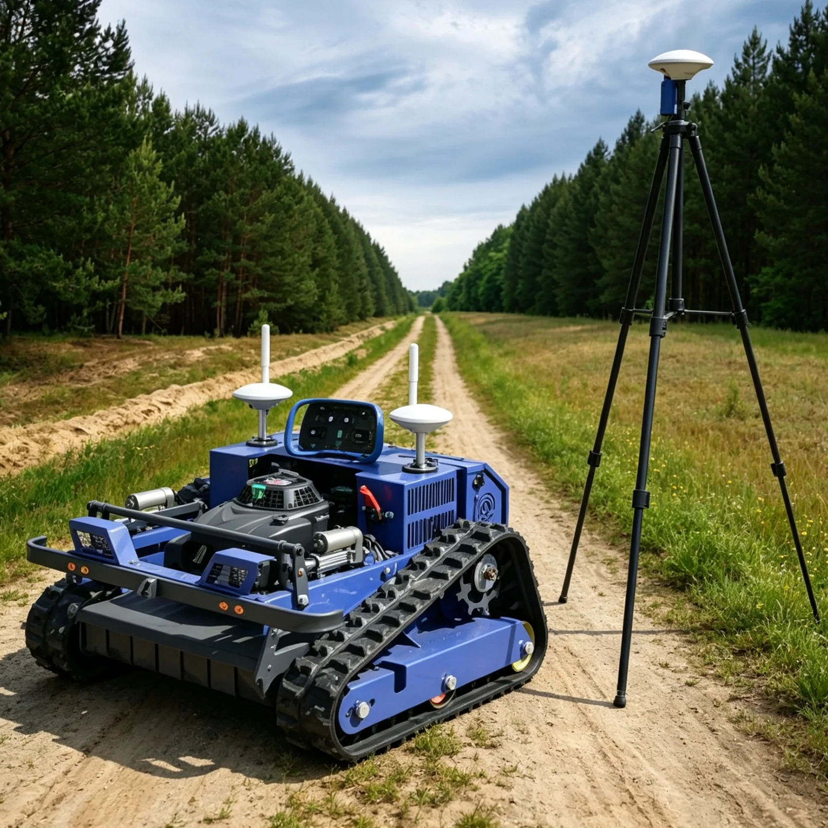 Customized Self-propelled Zero Turn All Terrain Gear, Track Walking Frame Multi Cutting Height For Household Small Lawn