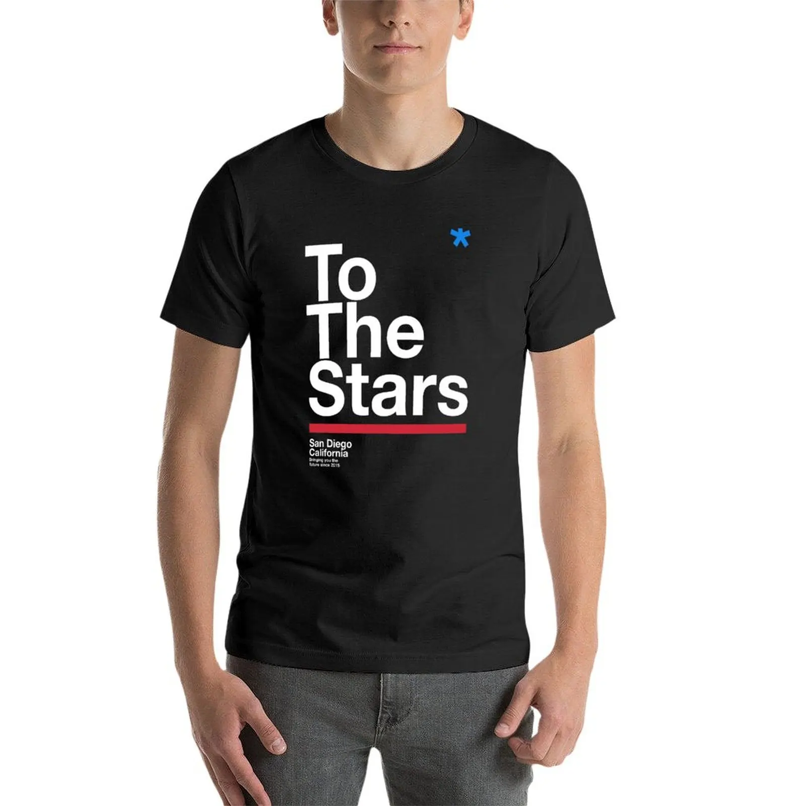 Tts-to the starsグラフィックTシャツ男性用、キュートな服、スウェット、ライム