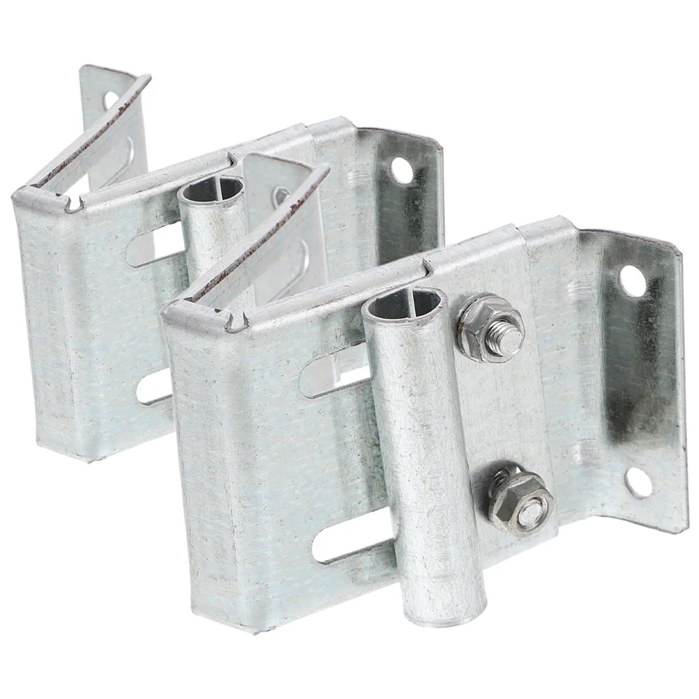 2Pcs Garage Door Hinges Brackets for Residential Remote Controlled Doors Garage Door Parts Hardware Stable Support