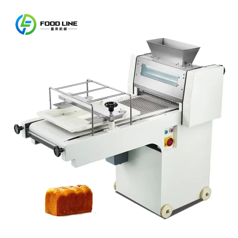 Commercial Bakery Long Loaf Toast Bread Making Machine Custom Mini Dough Moulder for Dough Moulding Application