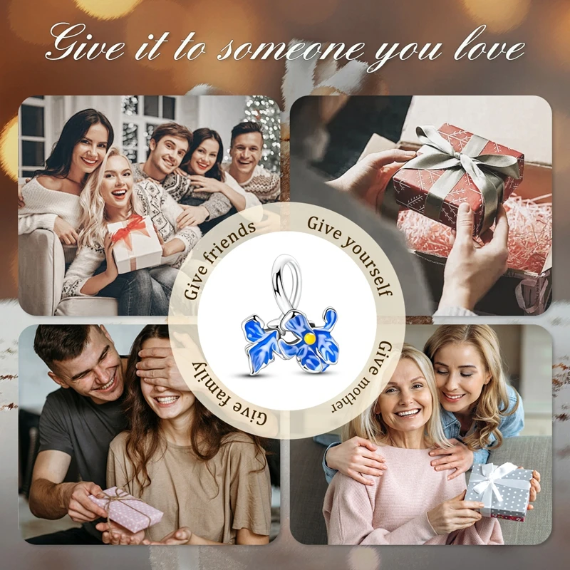 مولا 1 قطعة 925 فضة المينا القزحية قلادة استرخى دلايات المعلقات صالح الأصلي خرز سوار لتقوم بها بنفسك الموضة #5