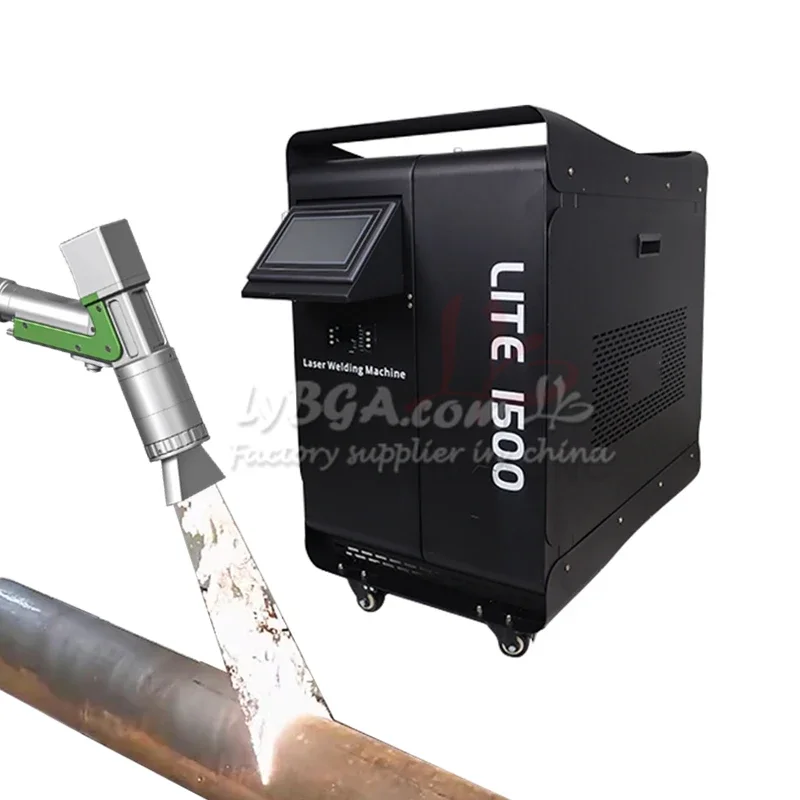 Mesin Pembersih Laser Serat Penghilang Karat Baja Kontinu Berpendingin Air 3000W 1500W BWT Laser Cleaner Alat Penghilang Karat Logam