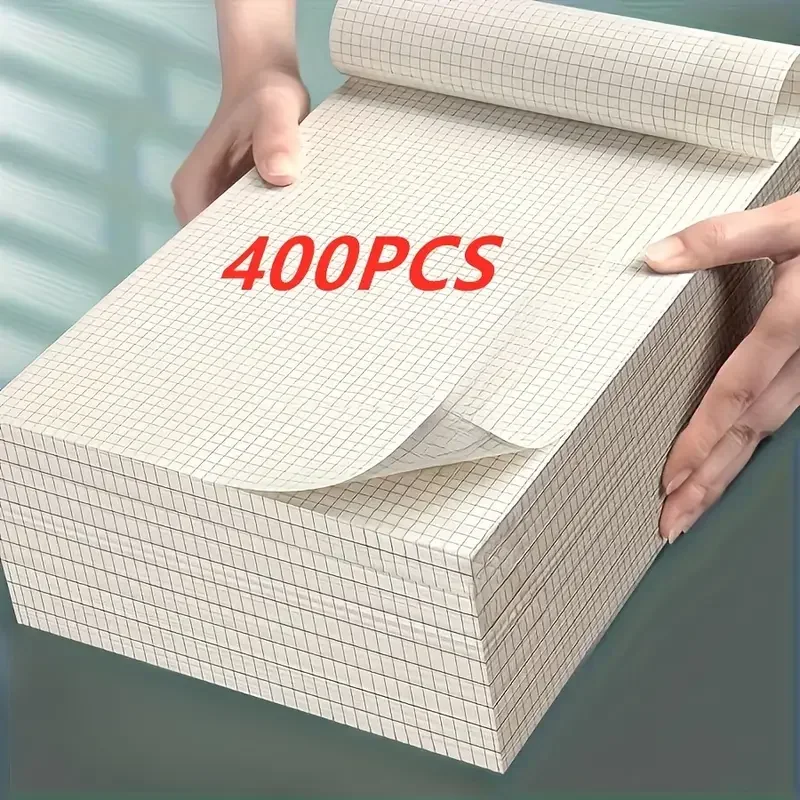 נייר ציור לתלמידים סקיצות מתמטיות 400 דפים ציור פנקס משרדי ציוד לבית הספר