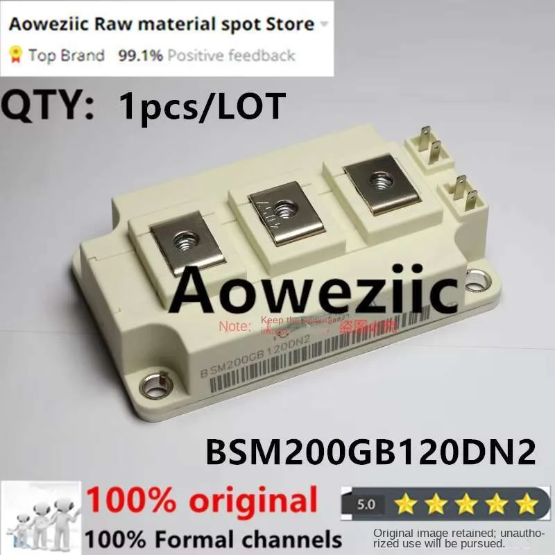 Aoweziic  2023+ 1pcs/LOT 100% New Imported Original   BSM100GB120DN2  BSM200GB120DN2  BSM300GB120DN2   IGBT Power Module