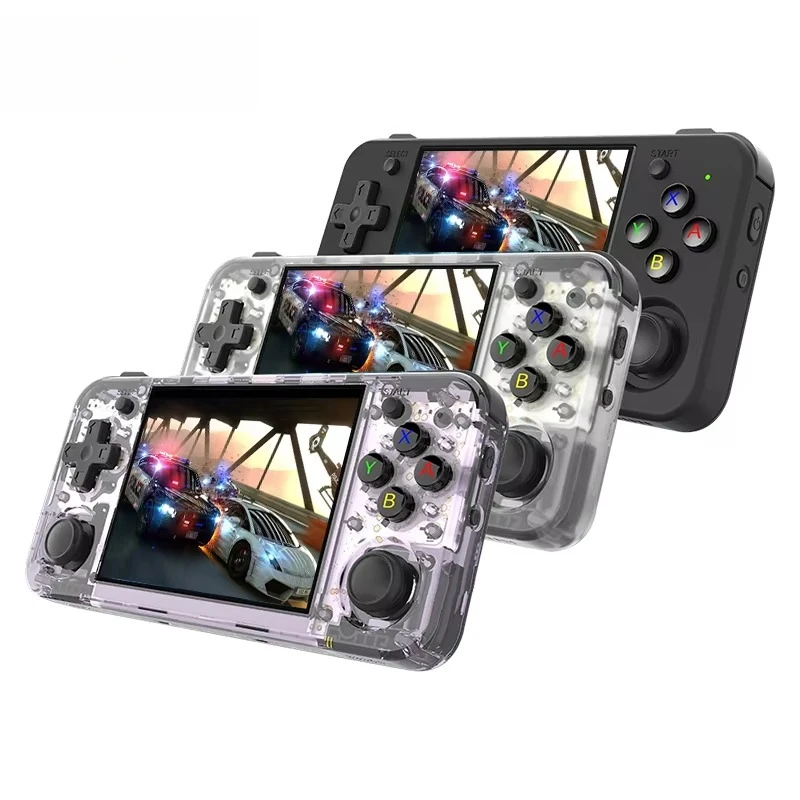 

RG35XX H Handheld Game Console 3.5 Inch IPS Screen 64GB Classic Games Portable Viddeo Gaming Console Support 5G Wifi