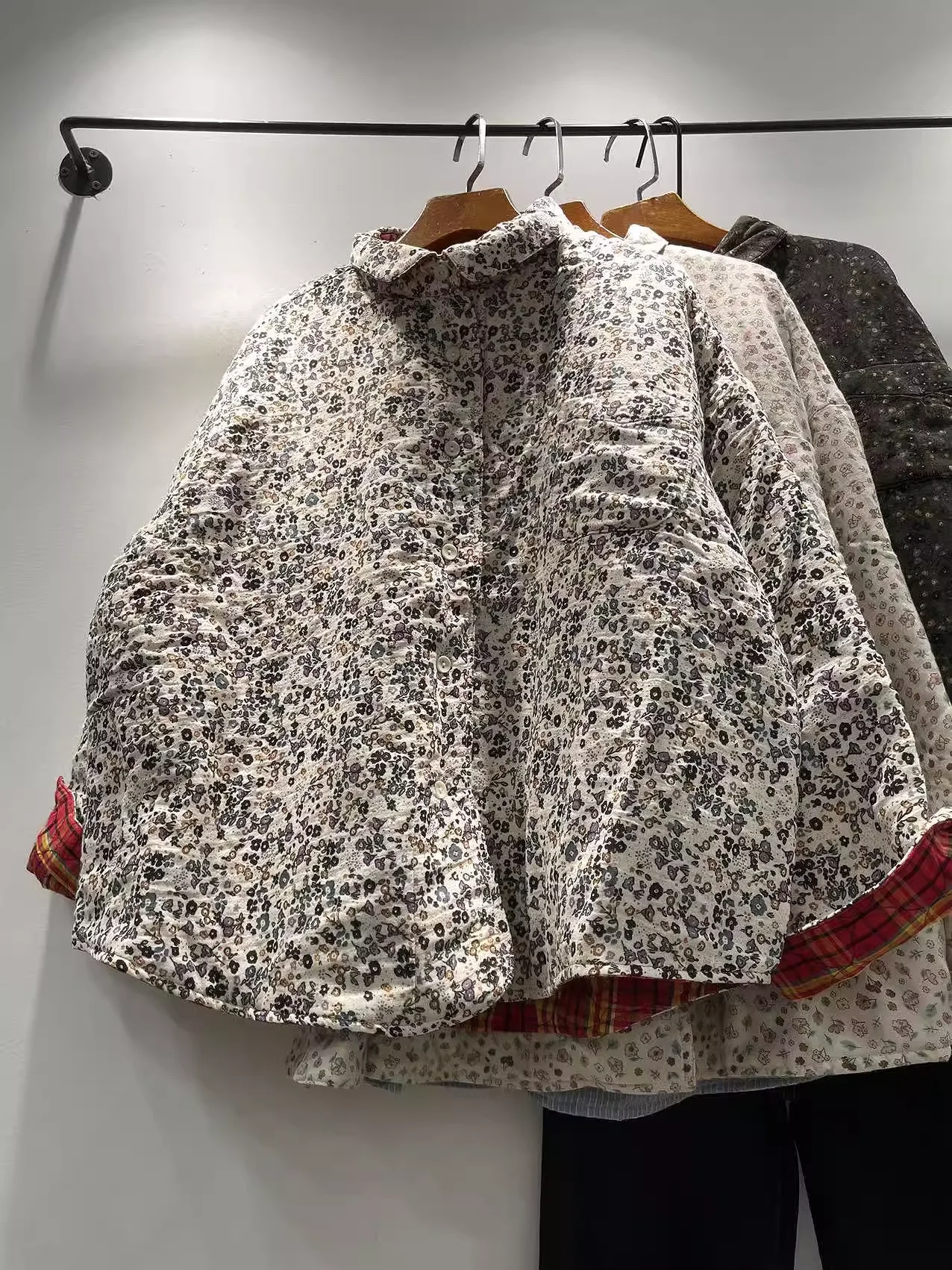 

Блузки большого размера с утолщенной грудью 134 см, рубашки и блузки с хлопковой подкладкой в деревенском стиле и блузки, женские теплые свободные рубашки Jac