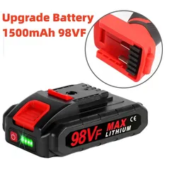 18V 1500mAh Battery For Worx 98VF Lithium Battery Rechargeable Battery Mini Electric Chainsaw Power Tools For 48VF 88VF