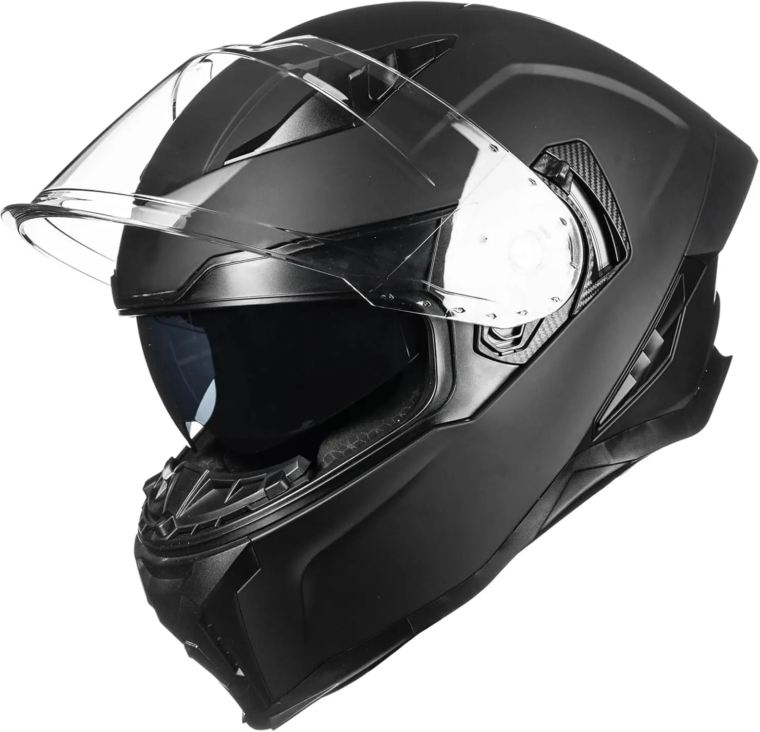 

Motorcycle Helmet Full Face for Adults Men Women with Dual Visor Street Bike Racing DOT Model MF565