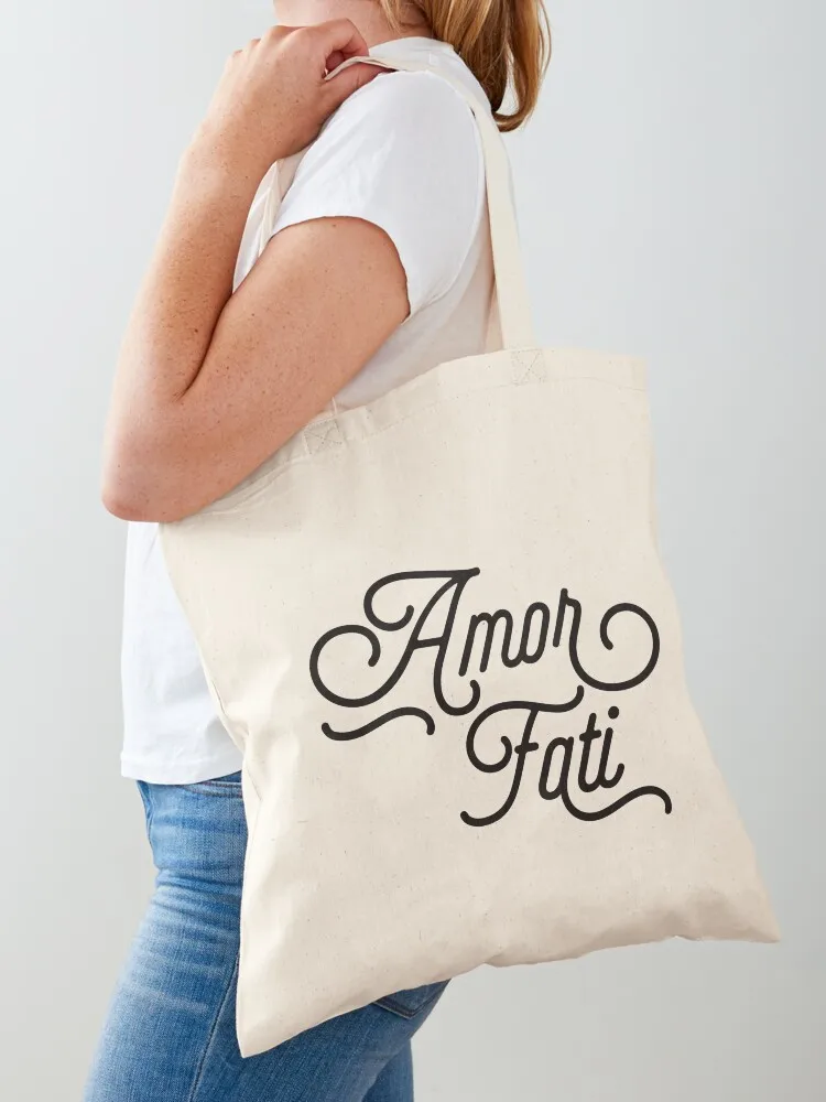 

Amor Fati - Nietzsche Tote Bag shopper bag woman shopping bag logo luxury women hand