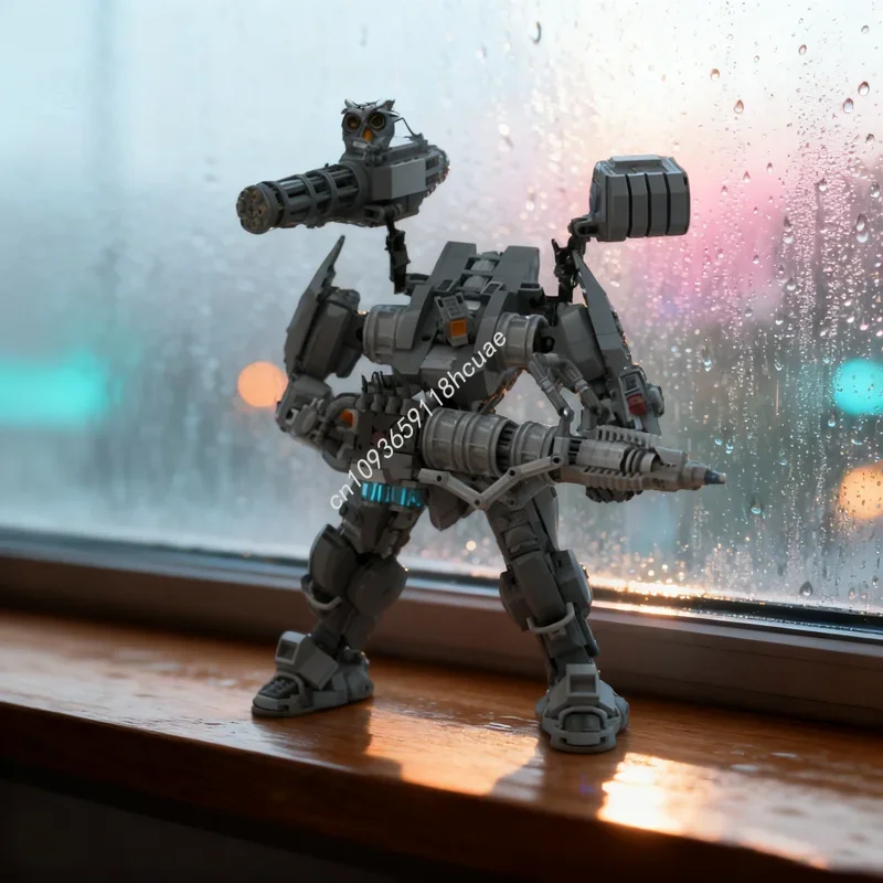 

866pcs MOC Dreadplate Heavy Weapons Platform Model Building Blocks Assemble DIY Christmas Gift Creative Toys Idea Education