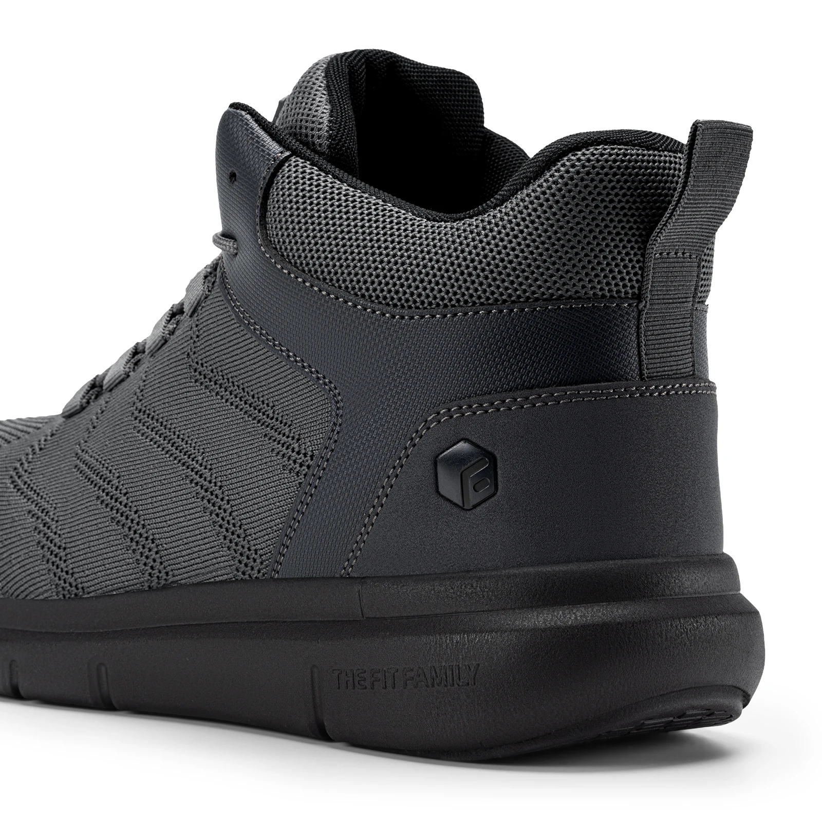 FitVille Wide Work Boots for Men Composite Indestructible Steel Toe Protect Safety Boots Anti-slip High Top Work Shoes for Men