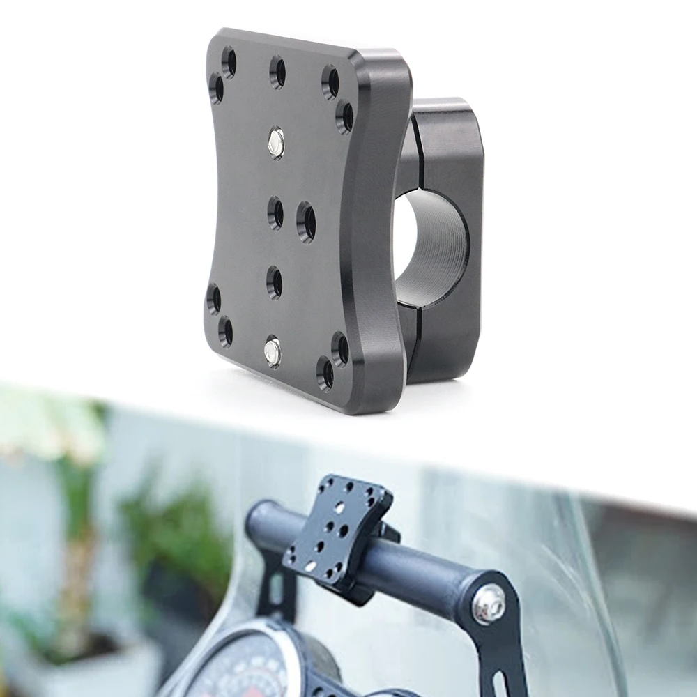 

For BMW R1200 GS/GSA F800 GS Adventure Benelli TRK 502X Motorcycle GPS Navigation Bracket 16mm Bar AMPS Mount Support Bracket