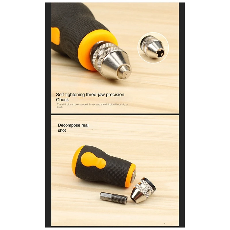 ABPP-رؤوس الجزرة الصغيرة، مثقاب تويست يدوي، مثقاب تويست يدوي، يستخدم لأدوات النجارة اليدوية والمجوهرات