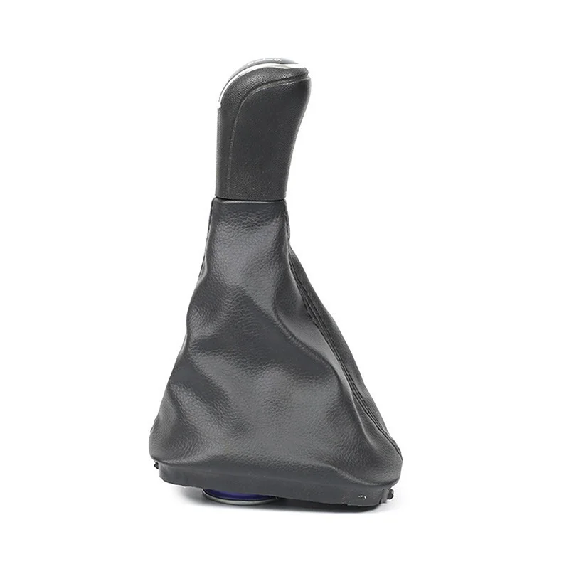 5 Speed Gear Shift Knob Lever With Boot Cover Car Accessories For Skoda Fabia MK1 2000 2001 2002 2003 2004 2005 2006 2007 2008