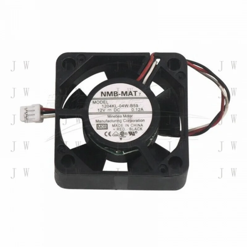 DDJ  FOR NMB MAT 1204KL-04W-B59 30mm x 10mm Fan 12V 0.12A 3 Pin 3 Wire