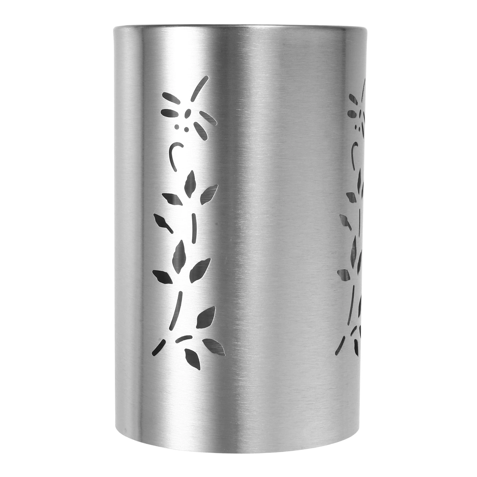 

Stainless Steel Chopstick Holder Spacious Storage Kitchen Spoon Container Utensil Rack Easy Cleaning Practical Design
