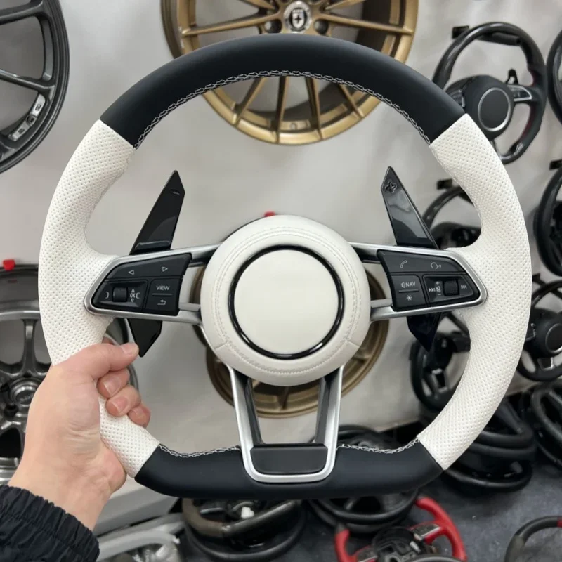 For Audi A4L A5 A6L A7 TTQ5 S4 S5 RS5 RS6 RS7R8 TT TTS TTRS RS Wheel Steering Wheel Assembly LED Multifunctional Sports Steering