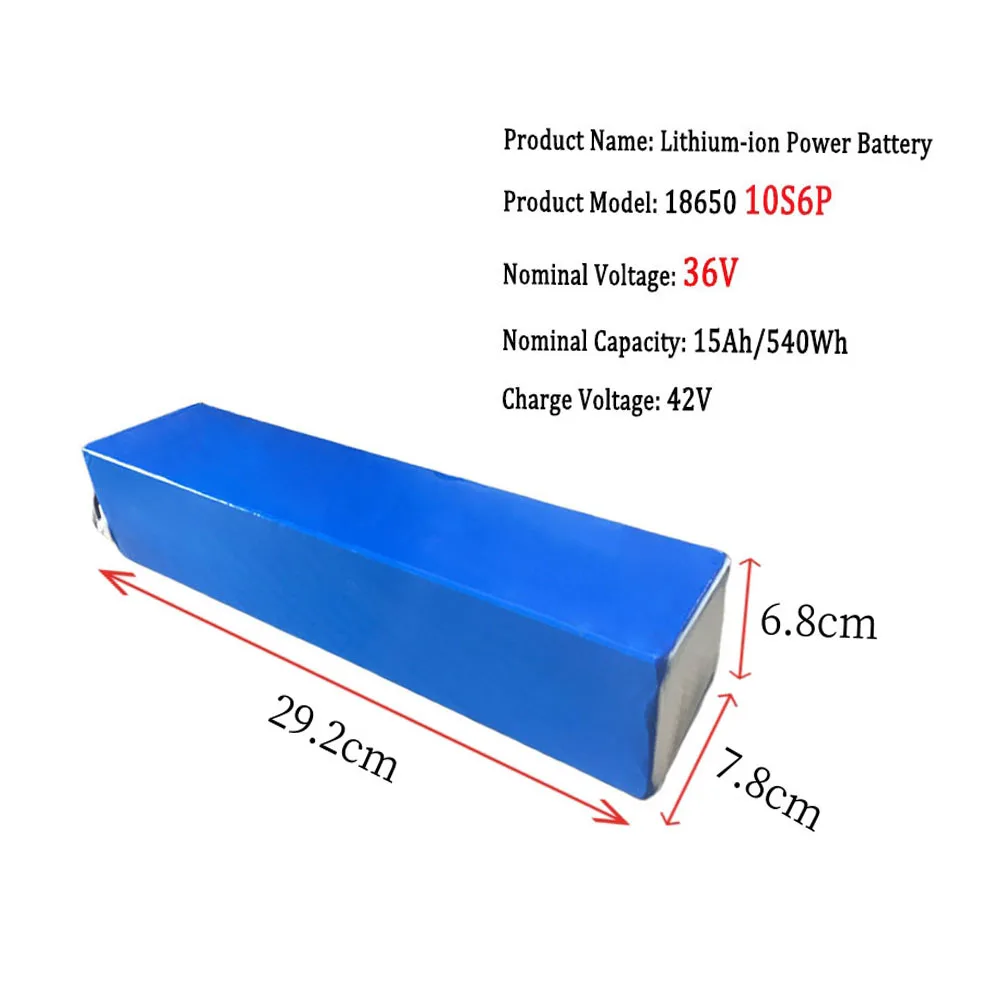 For G30-MAX  Scooter 36V 15000mAh 18650 Li-ion Battery, 540W High-power 42V Charging Voltage Large Capacity Pack