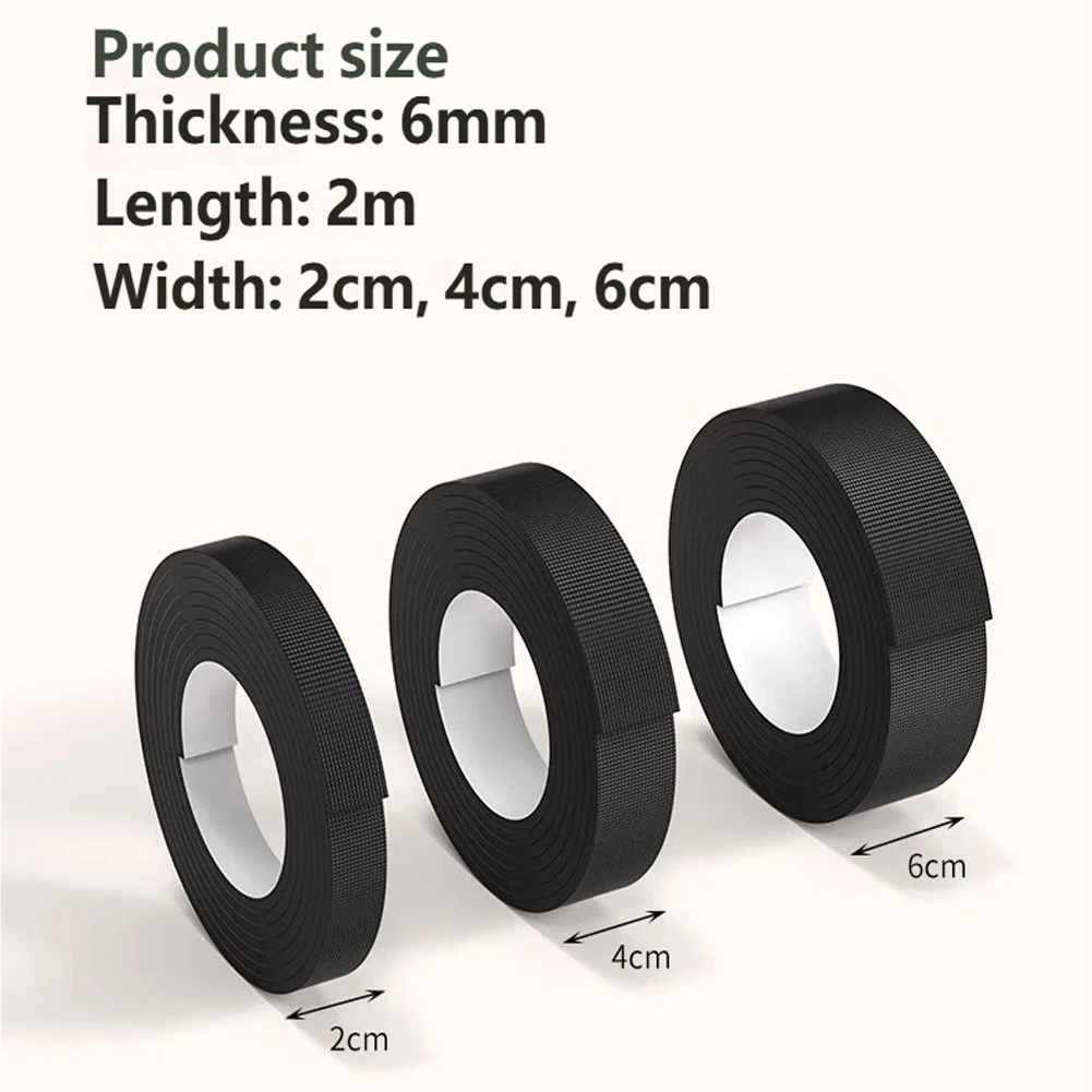 DIY Anti-slip Furniture Pads Mute Mats Bumper Damper Thick Non-Slip Pad Foot Cover Self Adhesive Table Chair Foot Protection Pad