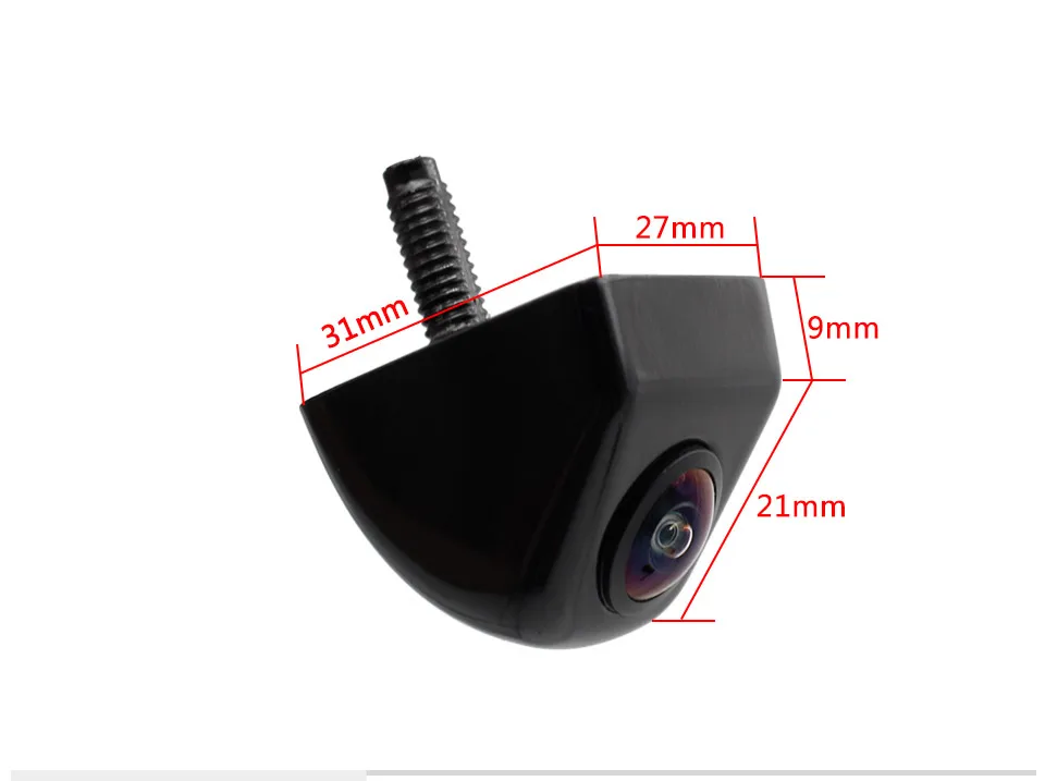 SMARTOUR AHD 1296*1080P 180 Grad CCD Fischaugen-Objektiv Starlight Nachtsicht Fahrzeug Front- / Rückfahrkamera Auto-Rückfahrkamera – Detail 1