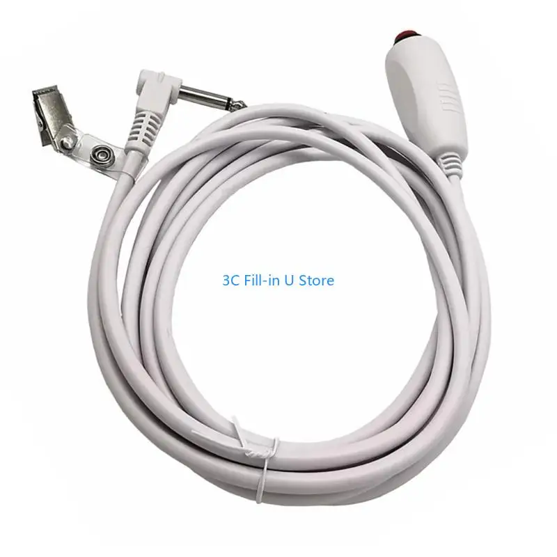 Câble du cordon du bouton-poussoir G8TA pour station infirmière Cordon d'appel infirmier 6,35 mm 1/4 "Câble prise avec