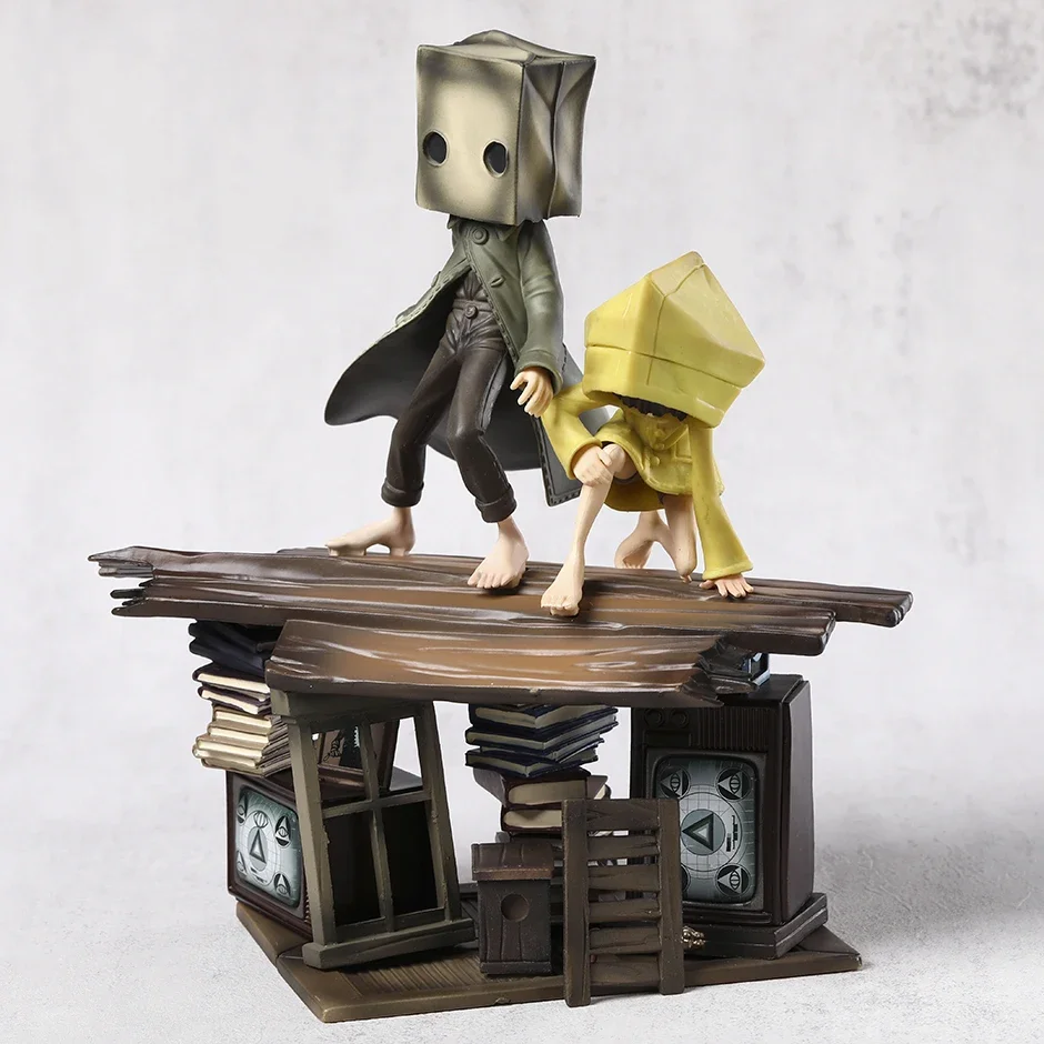 22.5cm Little Nightmares Six & Mono GK PVC Figure Statue Model Toy Doll Gift