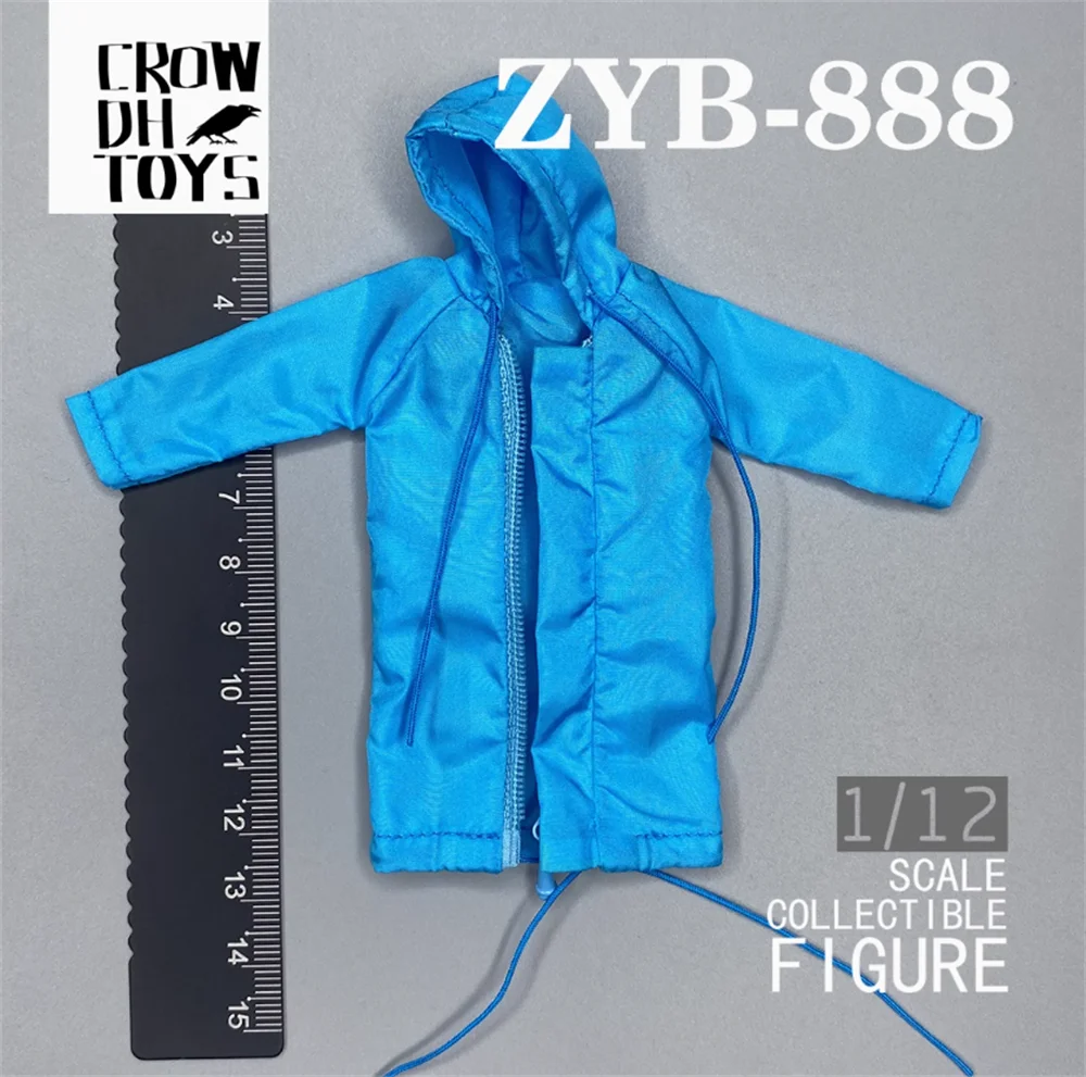 1/12th 3ATOYS Dark Source moda moderna Sudadera con capucha Tops sin muñeca juguetes modelo para 6 "SHF GWTOS figura de acción DIY coleccionar