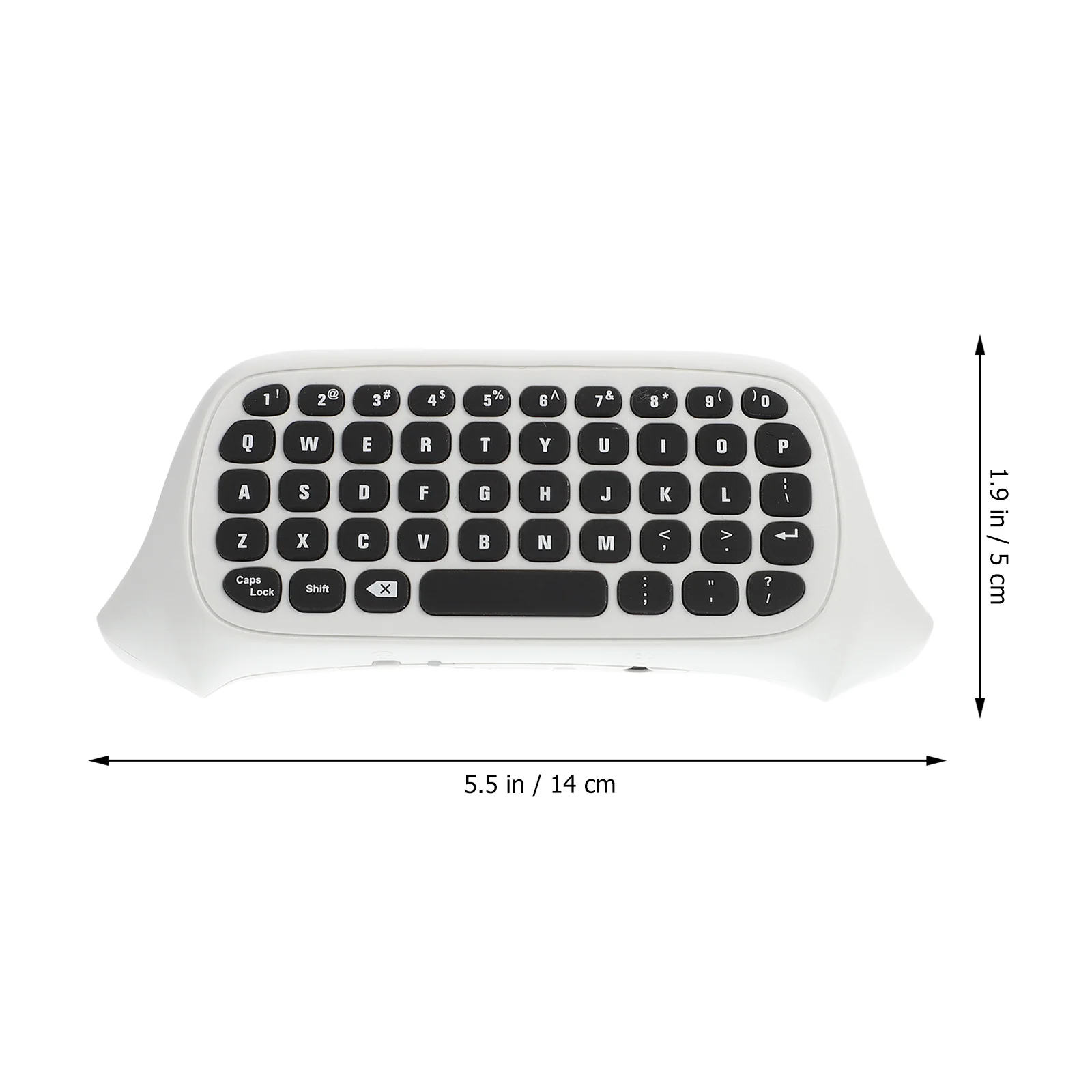 

Wireless 2.4g Game Keyboard Controller Compact Compatible S Lightweight Wireless Gaming Keyboard Keypad for Pc